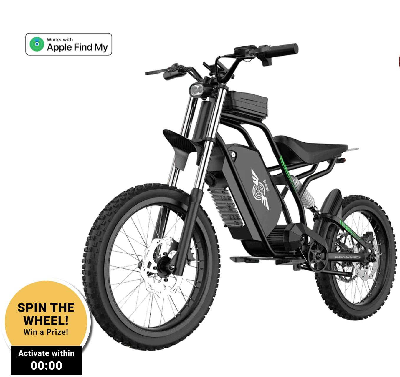 Freego Nova 3 Mid-Drive All-Terrain Dirt eBike