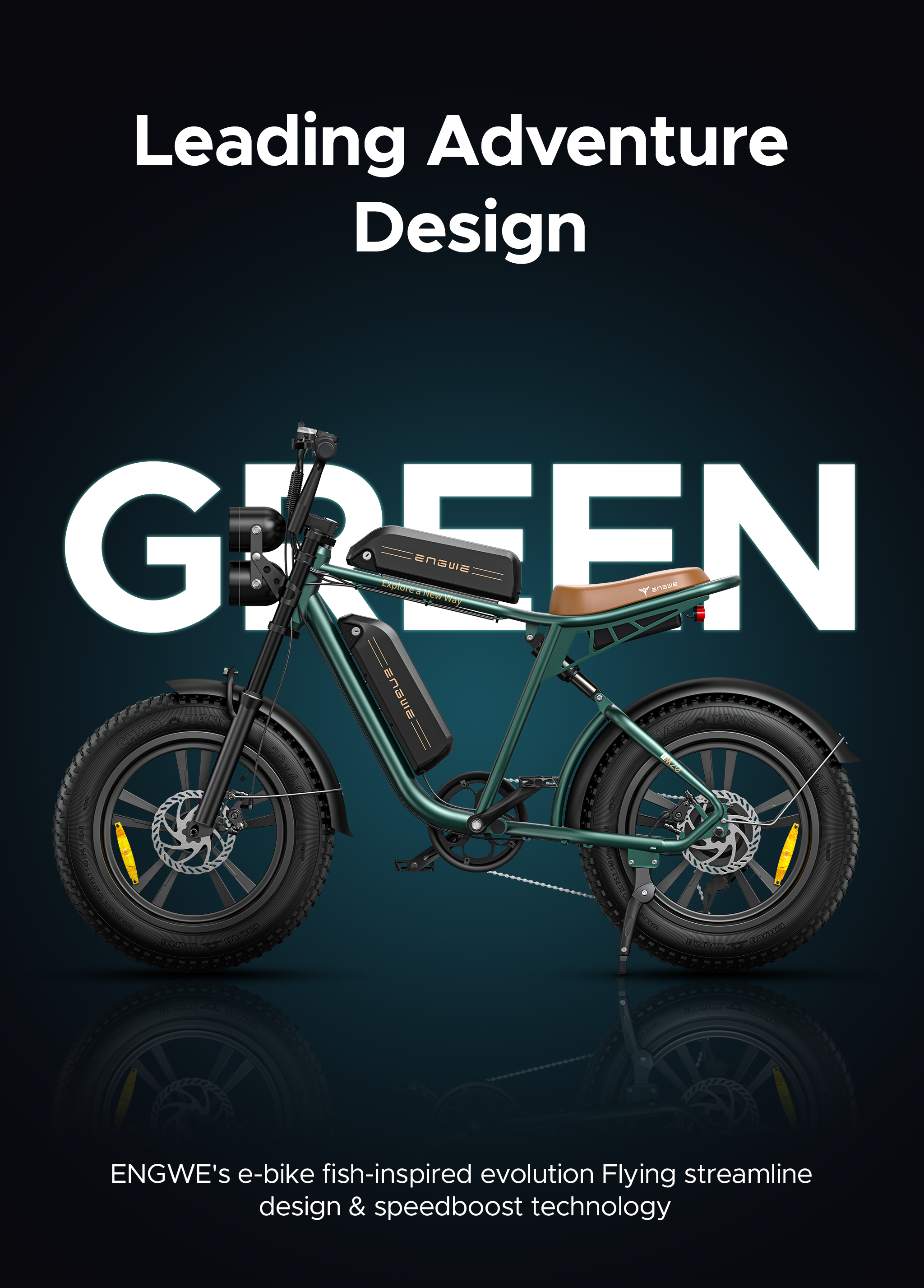 Engwe M20 Dual-Battery Electric Bike