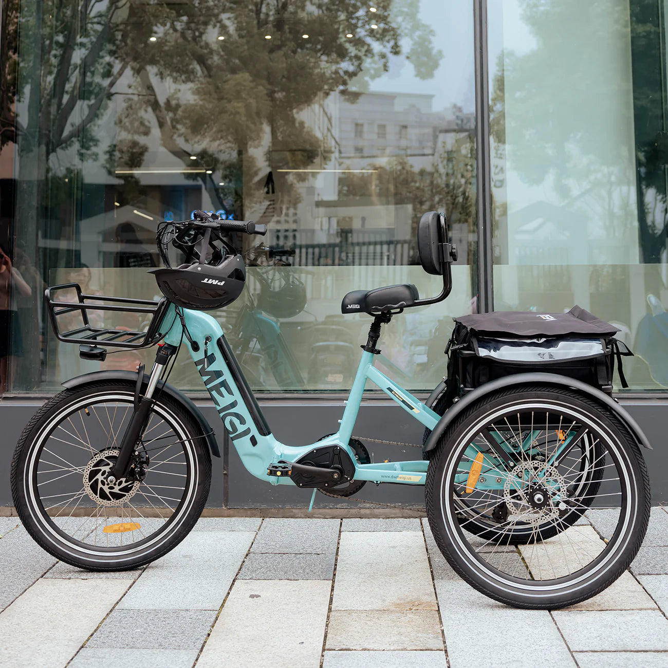 MEIGI SILVERADO URBAN ELECTRIC TRICYCLE  (BLUE)