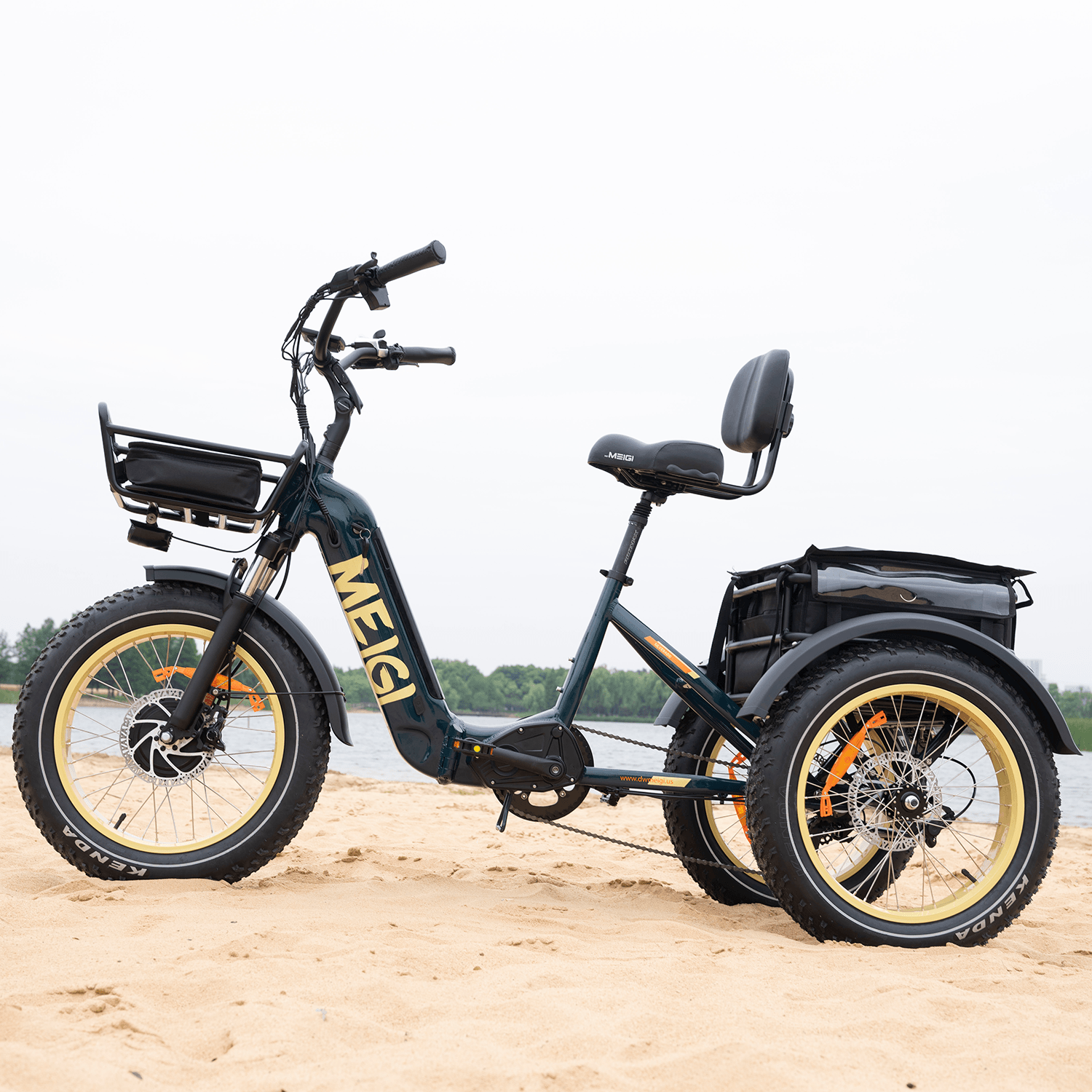 MEIGI MG2301-SILVERADO-HD Fat Tire Electric Tricycle