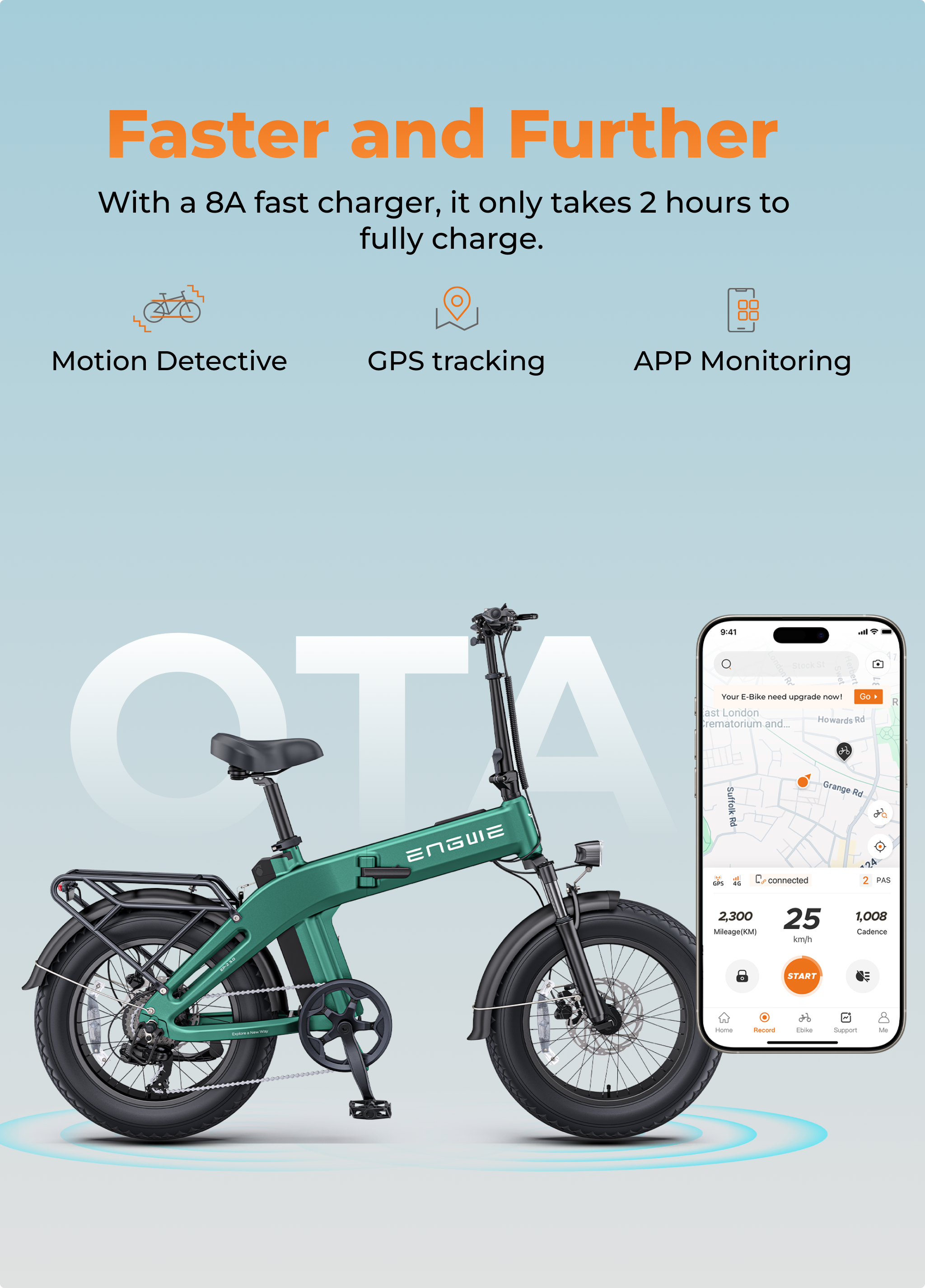 Engwe EP-2 3.0 Folding Electric Bike