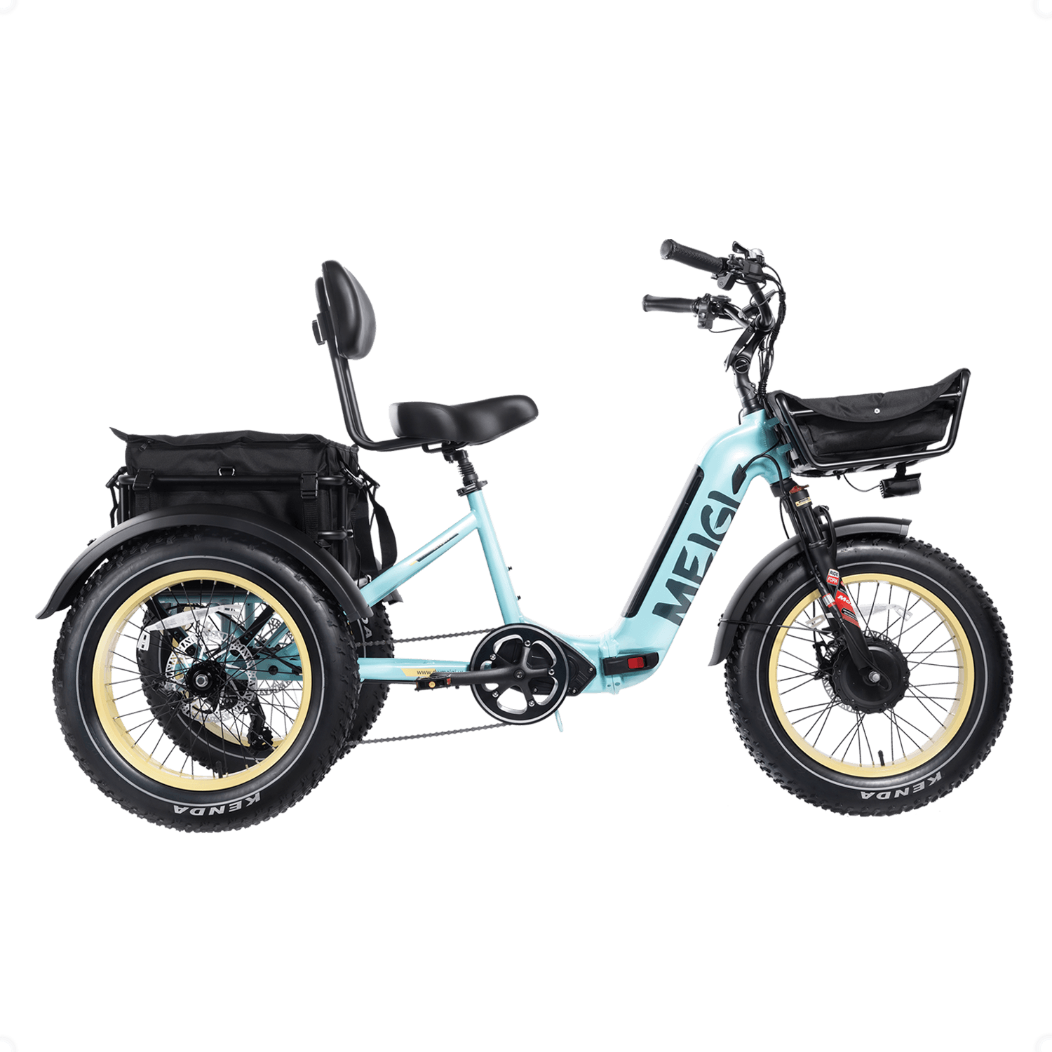 MEIGI MG2301-SILVERADO-HD Fat Tire Electric Tricycle