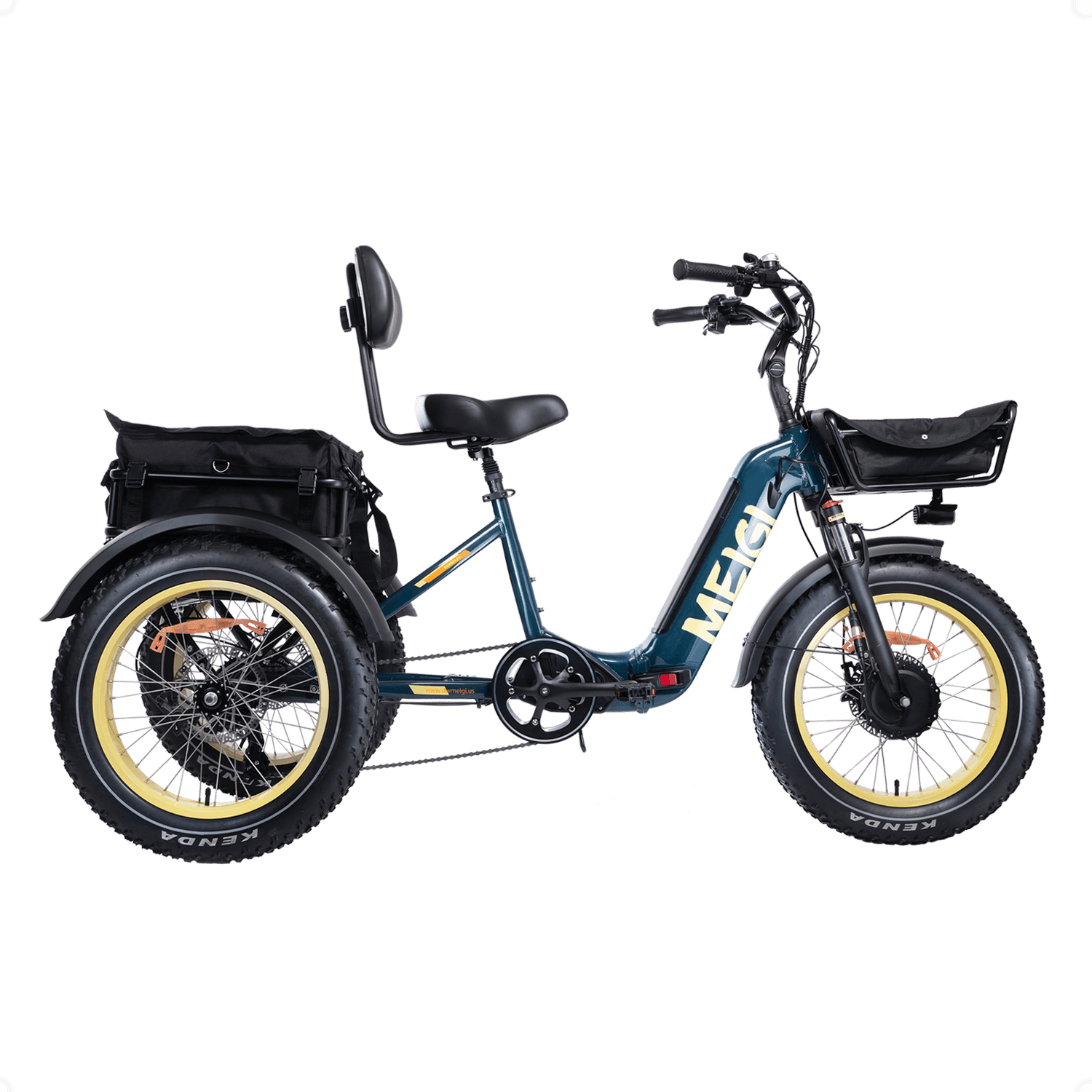 MEIGI MG2301-SILVERADO-HD Fat Tire Electric Tricycle